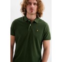 Jaggy polo in piquet con logo ricamo Melbourne NJD008DN102 [25c8f960]