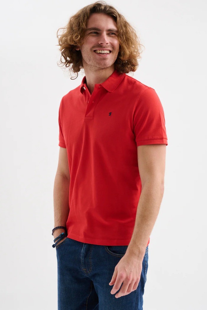 Jaggy polo in piquet con logo ricamo Melbourne NJD008DN102 [42759772]