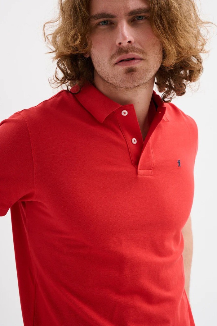 Jaggy polo in piquet con logo ricamo Melbourne NJD008DN102 [f5685676]