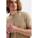 Jaggy polo derby in filo con logo Dousa JMD053DZ144261 [18751e97]