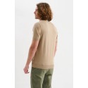 Jaggy polo derby in filo con logo Dousa JMD053DZ144261 [1d255989]