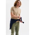 Jaggy polo derby in filo con logo Dousa JMD053DZ144261 [aa38988d]