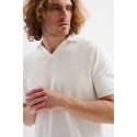 Jaggy polo derby in filo con logo Dousa JMD053DZ144261 [3ca3b99e]
