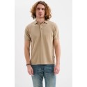 Jaggy polo in filo con logo ricamo Drake JMD054DZ144261 [df40a313]