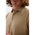 Jaggy polo in filo con logo ricamo Drake JMD054DZ144261 [b17b211a]