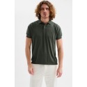 Jaggy polo in filo con logo ricamo Drake JMD054DZ144261 [79214298]
