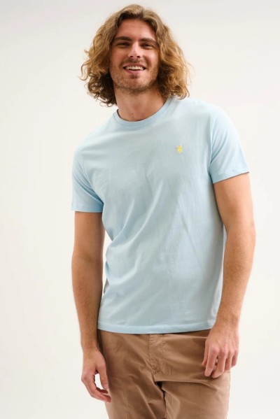 Jaggy t-shirt in jersey con logo ricamo Sahara JMT004DJ102261 [f0e246b8]