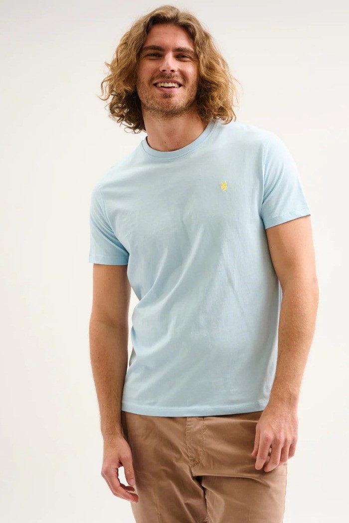 Jaggy t-shirt in jersey con logo ricamo Sahara JMT004DJ102261 [f0e246b8]
