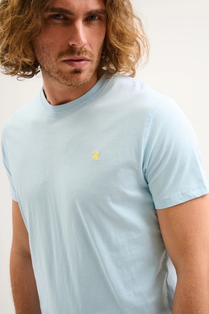 Jaggy t-shirt in jersey con logo ricamo Sahara JMT004DJ102261 [9ed9c4b1]