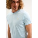Jaggy t-shirt in jersey con logo ricamo Sahara JMT004DJ102261 [9ed9c4b1]
