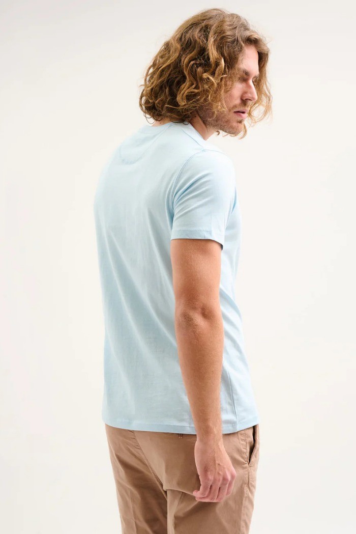 Jaggy t-shirt in jersey con logo ricamo Sahara JMT004DJ102261 [9b8983af]