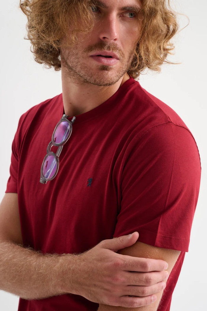 Jaggy t-shirt in jersey con logo ricamo Sahara JMT004DJ102261 [bc53c997]