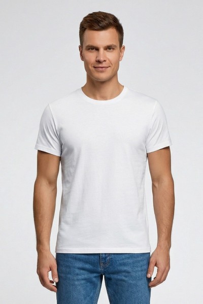 Squad2 t-shirt girocollo in cotone TS038 [399a7281]