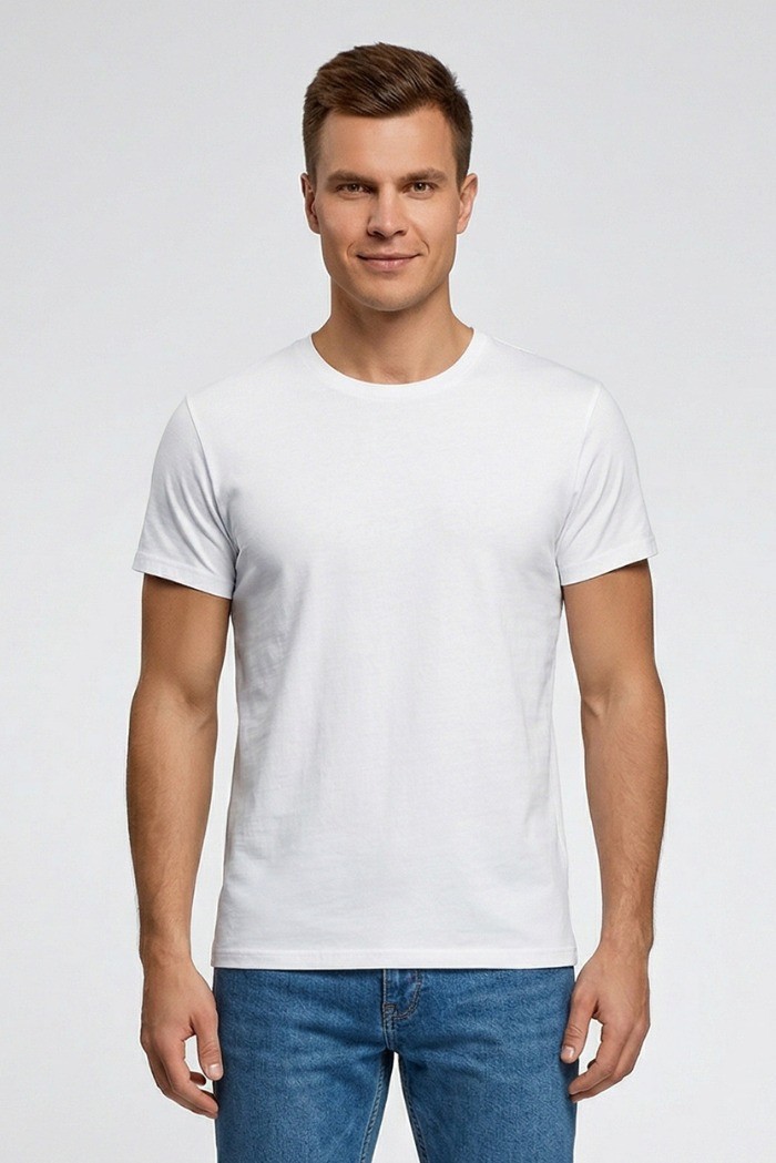 Squad2 t-shirt girocollo in cotone TS038 [399a7281]