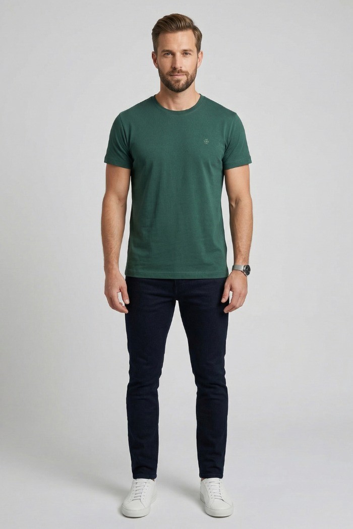 Squad2 t-shirt girocollo in cotone TS038 [d516b60a]