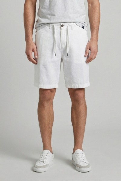 Jaggy bermuda jogger in lino Gilbert JMC034KSC101S25 — 805219040079477_2