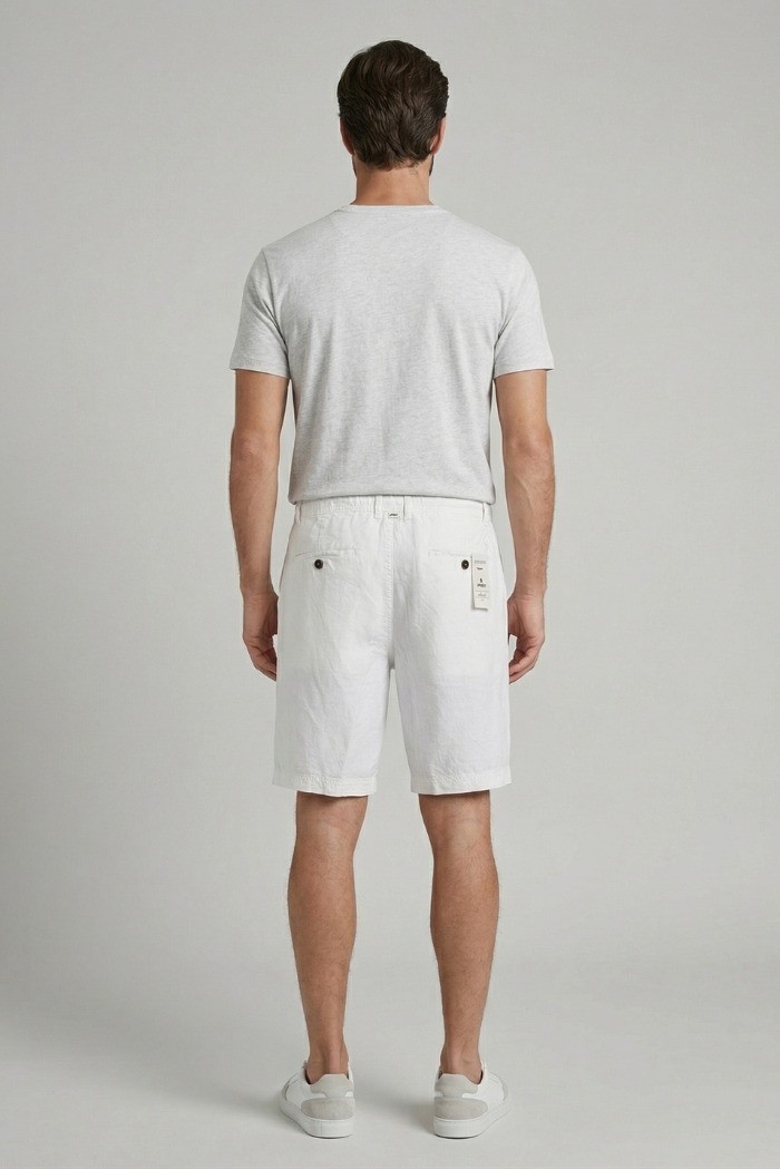 Jaggy bermuda jogger in lino Gilbert JMC034KSC101S25 [b92f036f]
