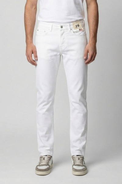 Roy Roger's jeans in bull Dapper Read Plain RRU90007P4150112 — 805219040078077_1