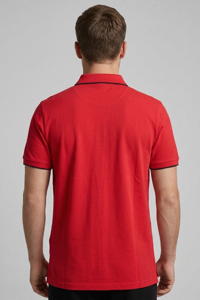 US Golf Club polo in piquet con contrasti Pietro PO2001 [64460402]