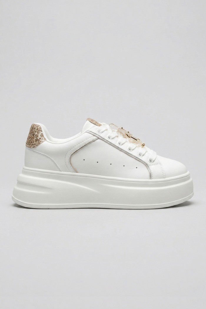 Gold & Gold sneaker con dettaglio gioielli GB1057 [be56c837]