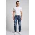 Patriot jeans carrot fit in denim di cotone stretch PKYM01 [686e925e]
