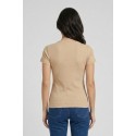 Icon t-shirt in jersey di cotone con stampa cuore IDT018 [14a97b5e]