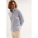 Jaggy camicia a righe con logo ricamo Kingston NJQ005DW108 [a1b8a2e2]