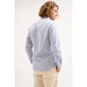 Jaggy camicia a righe con logo ricamo Kingston NJQ005DW108 [16a563e6]