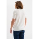 Jaggy polo derby in crepe con logo Dacia JMD057DZ148261 [15835197]