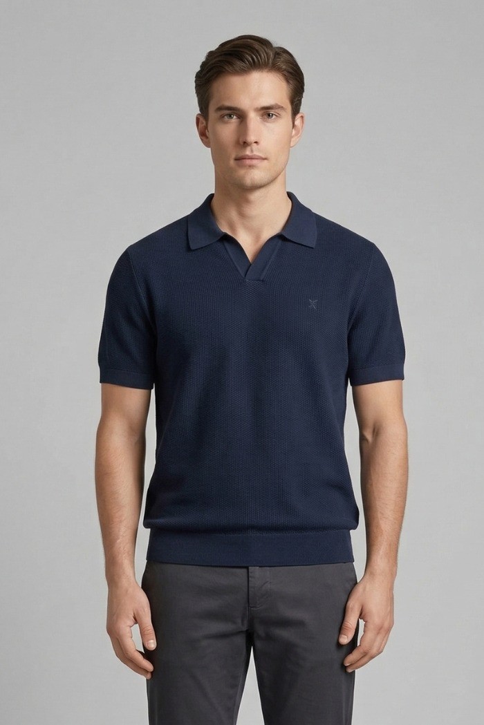 Jaggy polo derby in crepe con logo Dacia JMD057DZ148261 [e0a66998]