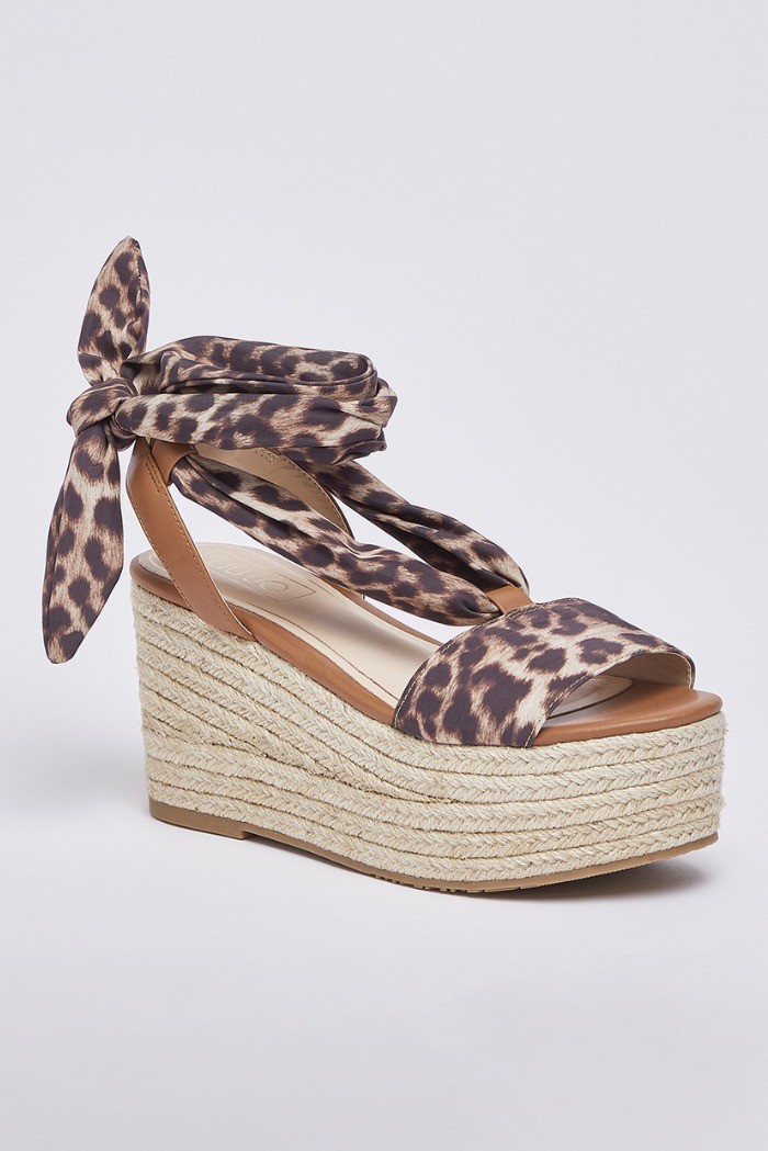 Liu Jo sandalo zeppa con foulard Bali 03 SA6087TX133 [60144da3]