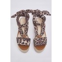 Liu Jo sandalo zeppa con foulard Bali 03 SA6087TX133 [d259cbb9]