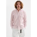 Jaggy camicia collo alla francese a righe Querima JMQ040DSB112261 [508a754a]