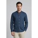 Guy camicia collo coreano in lino Custom909x-1211 M50089 [b2df91a6]
