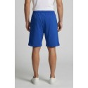 Icon bermuda in cotone stretch con stampa logo effetto scotch IUB018 [90b9b3eb]