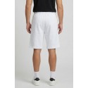 Icon bermuda in cotone stretch con stampa logo effetto pittura IUB023 [24a12e1f]