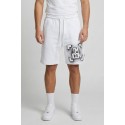 Icon bermuda in cotone stretch con stampa logo sul davanti IUB013 [862d8906]