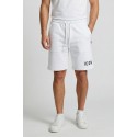 Icon bermuda in cotone stretch con mini stampa logo IUB001 [1e150171]