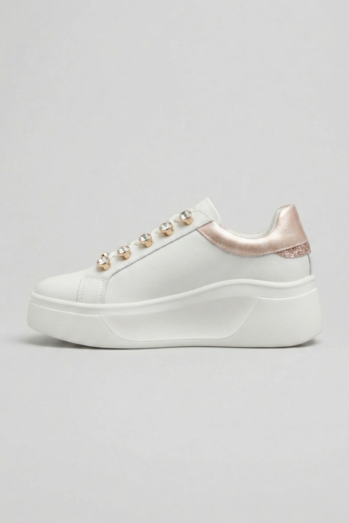 Queen Helena sneaker platform con dettaglio gioiello X34-11 [1565cc6a]