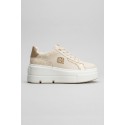 Queen Helena sneaker platform con logo patch X34-16 [2e54324b]