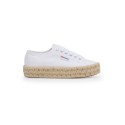 Superga sneaker platform in tela 2740 Platform Cotton Stone Wash Rope [204cd73f]
