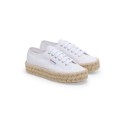 Superga sneaker platform in tela 2740 Platform Cotton Stone Wash Rope [f96a9432]