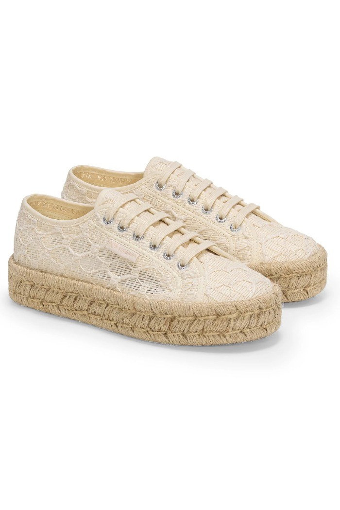 Superga sneaker platform in crochet 2740 Platform Crochet Rope [c306776c]