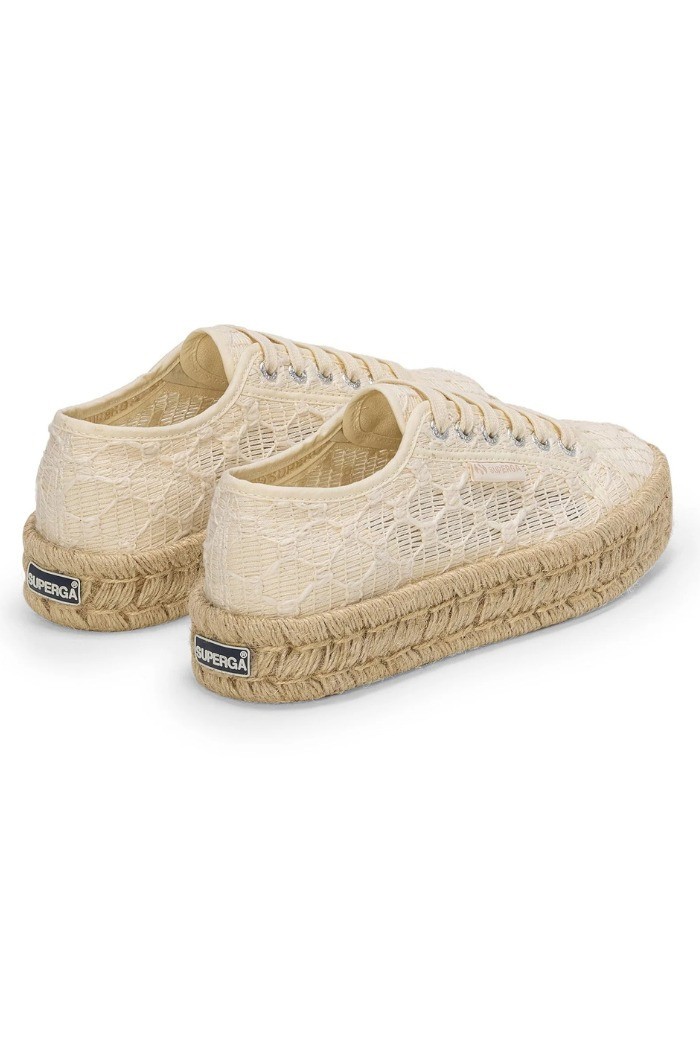 Superga sneaker platform in crochet 2740 Platform Crochet Rope [741bb668]