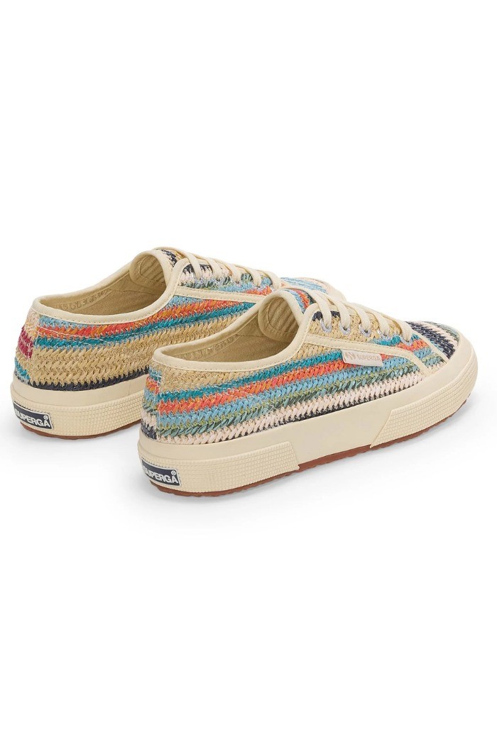 Superga sneaker con tomaia in raffia 2750 Raffia [aead2e15]