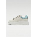 Queen Helena sneaker platform con dettaglio gioiello X34-11 [c8ff64b7]