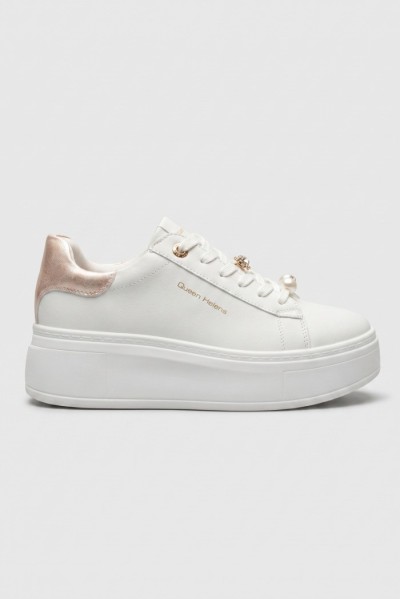 Queen Helena sneaker platform con dettaglio gioiello X34-13 — 805219040079345_1