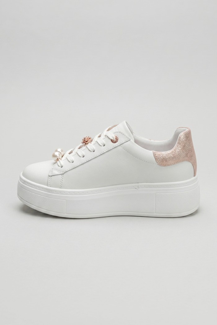 Queen Helena sneaker platform con dettaglio gioiello X34-13 [e6d85053]