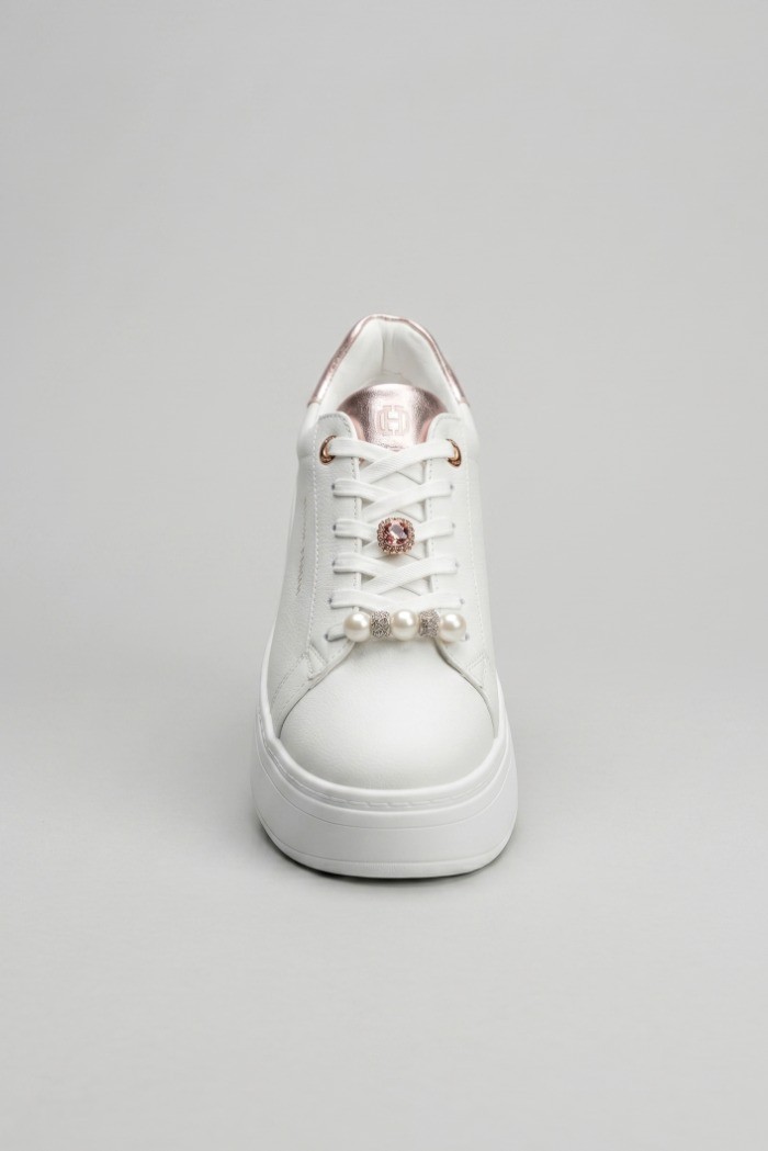 Queen Helena sneaker platform con dettaglio gioiello X34-13 [51c59157]