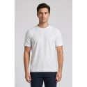 Markup t-shirt girocollo in misto lino e cotone MK1900015 [cc6977a7]